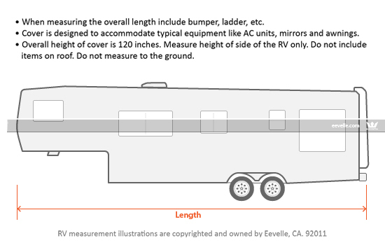 5th wheel trailer width